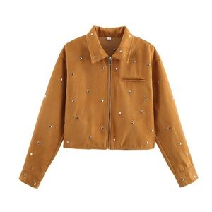 Studded Tan Jacket